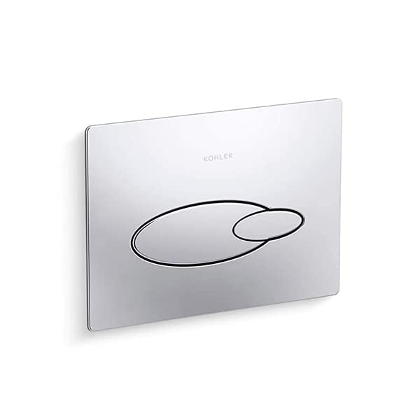 KOHLER DROPLET 4177IN-M-CP Mechanical Dual-flush Faceplate in Polished Chrome