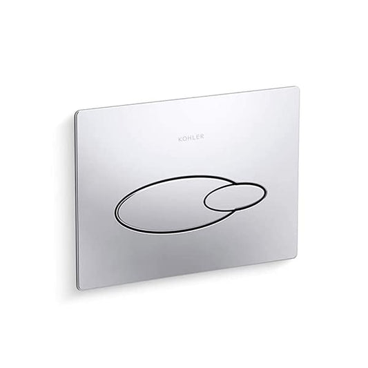 KOHLER DROPLET 4177IN-M-CP Mechanical Dual-flush Faceplate in Polished Chrome