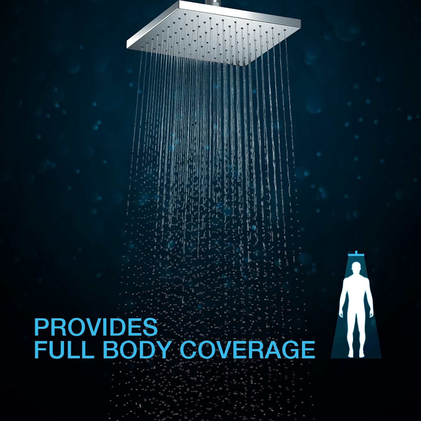 Kohler 73199IN-CP ABS 199MM Showerhead, Silver, Polished Chrome Finish