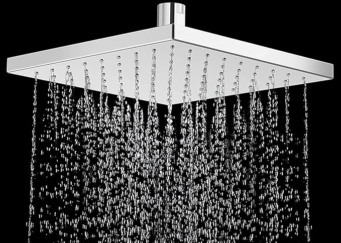 Kohler 73199IN-CP ABS 199MM Showerhead, Silver, Polished Chrome Finish