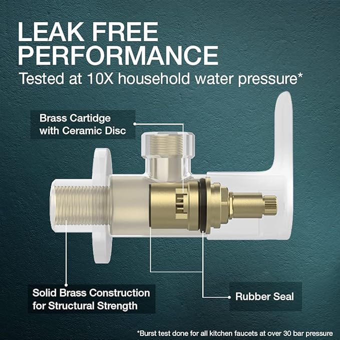 Kohler Complementary 80158IN-9-CP Brass Angle Valve for Bathroom & Kitchen | Chrome Finish